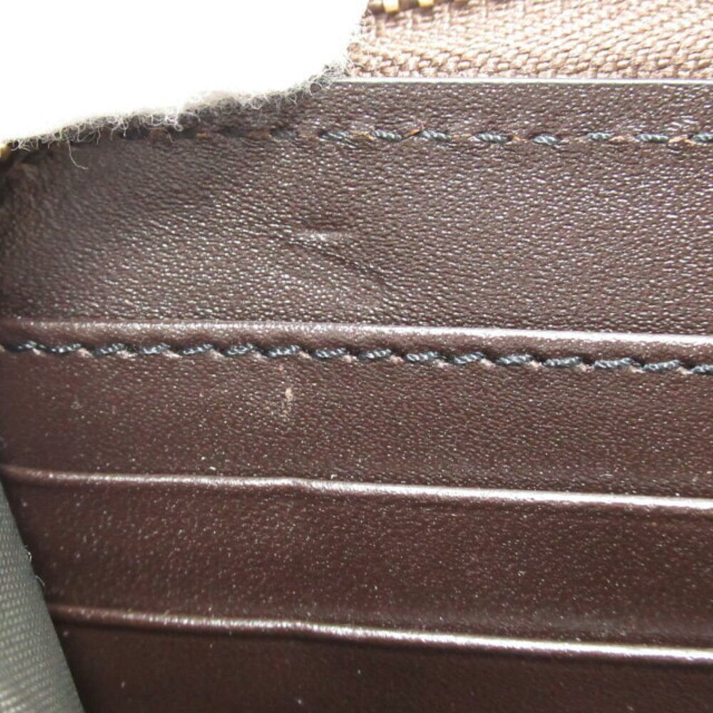 Burberry long brown wallet round beige leather - Picture 16 of 16